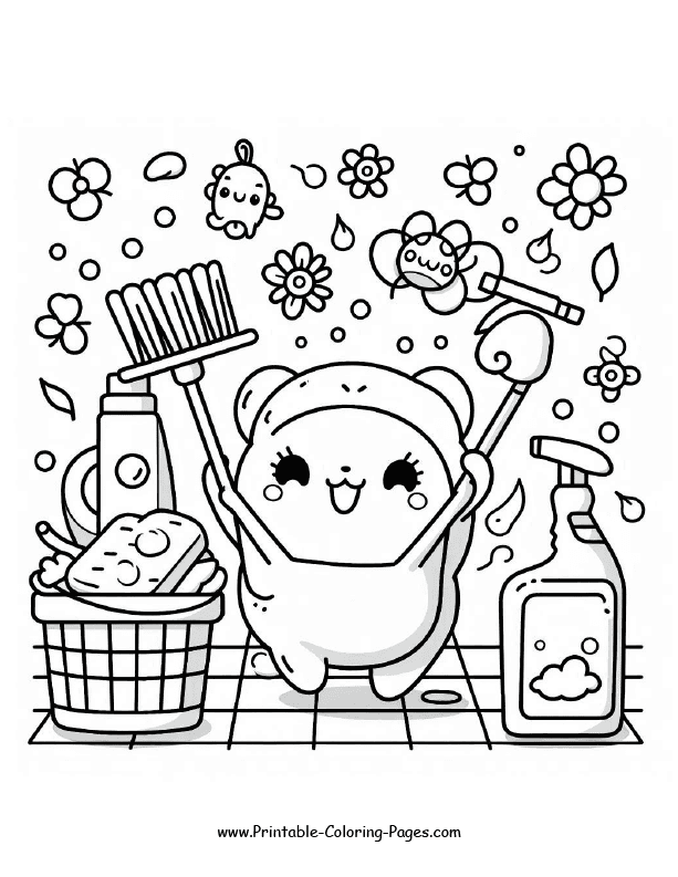 Spring Coloring Page 12