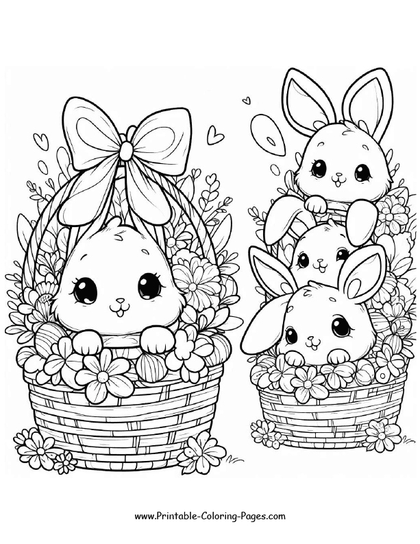 Spring Coloring Page 13