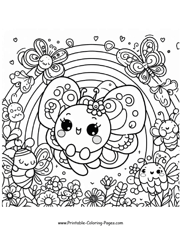 Spring Coloring Page 14