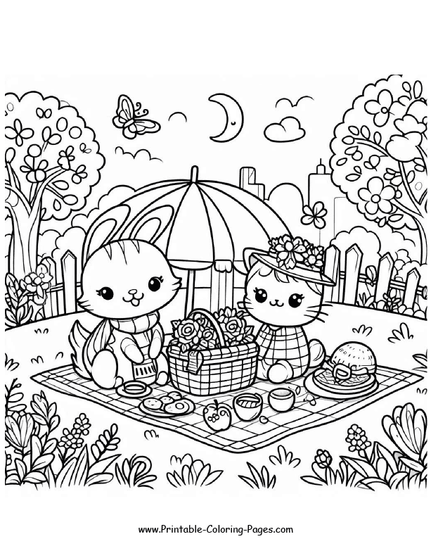 Spring Coloring Page 16