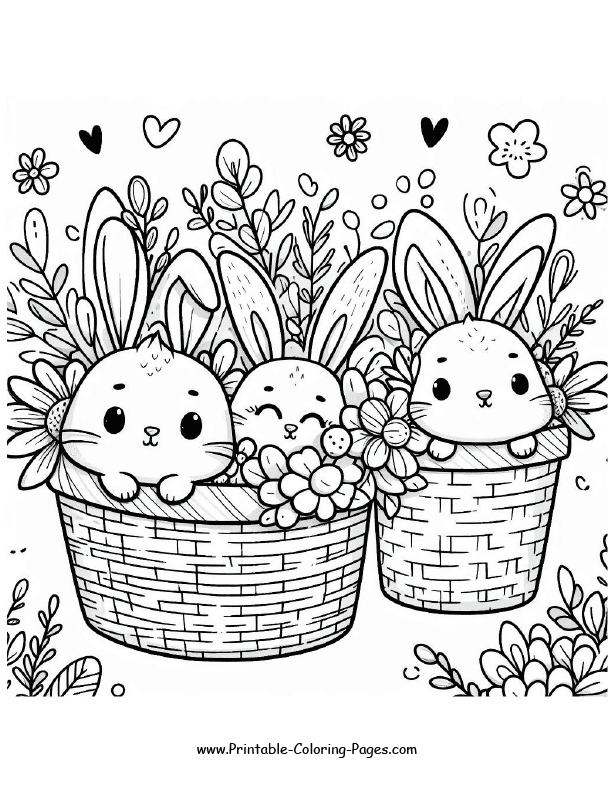 Spring Coloring Page 17