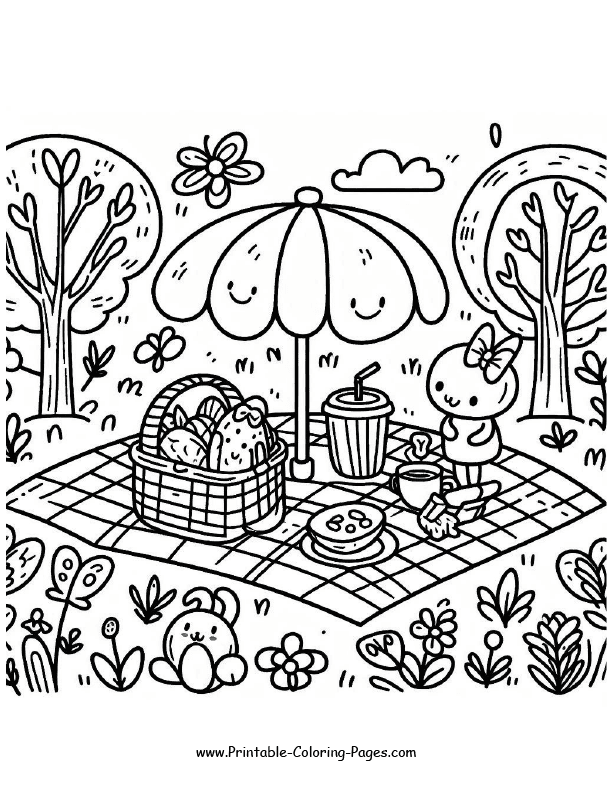 Spring Coloring Page 20