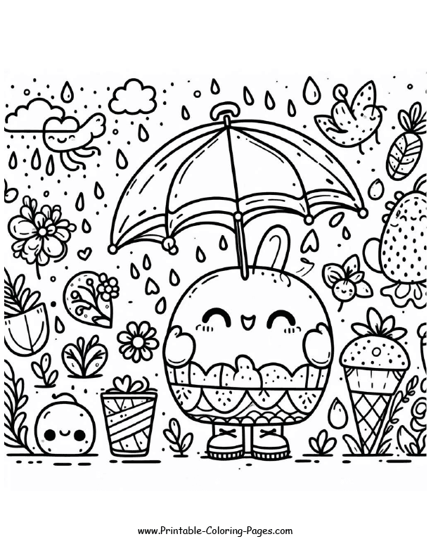 Spring Coloring Page 22