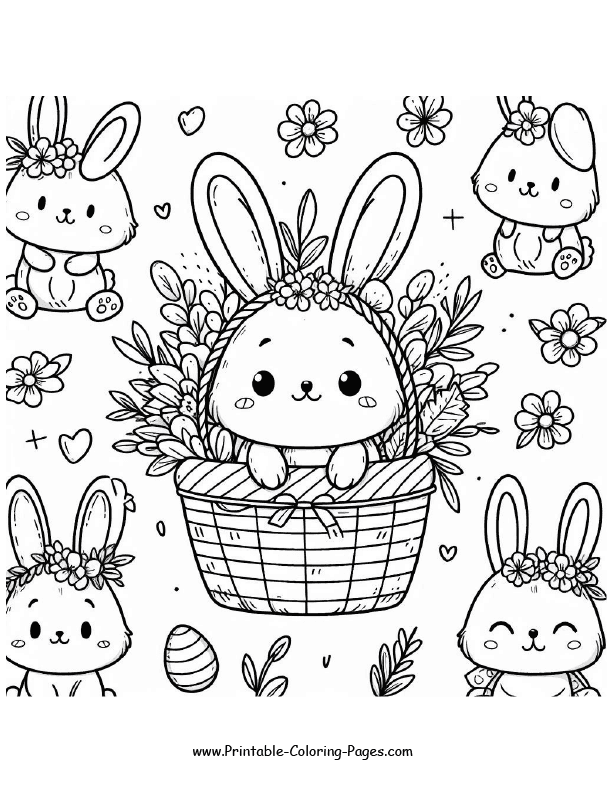 Spring Coloring Page 25