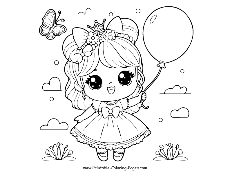 princess coloring pages