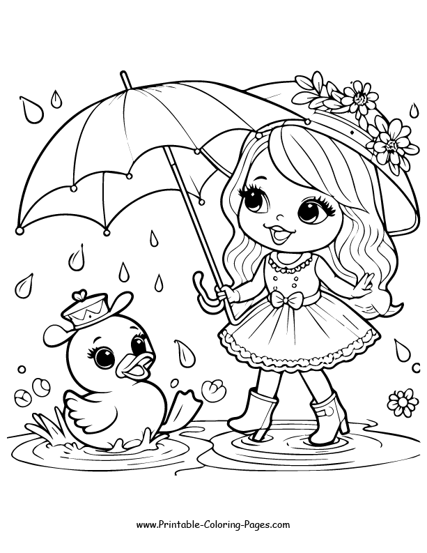 Barbie coloring pages