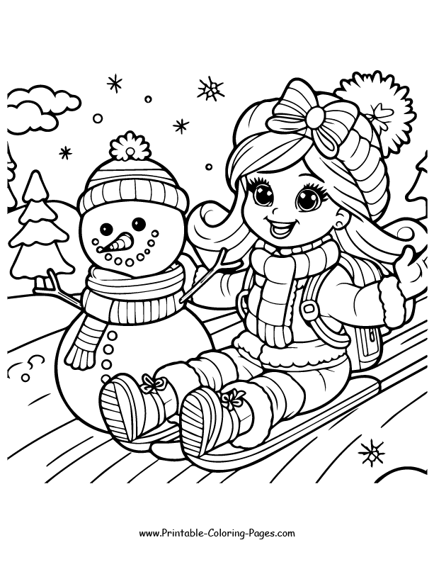 Barbie coloring pages 12