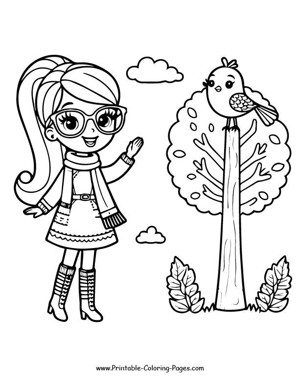 Barbie coloring pages 13