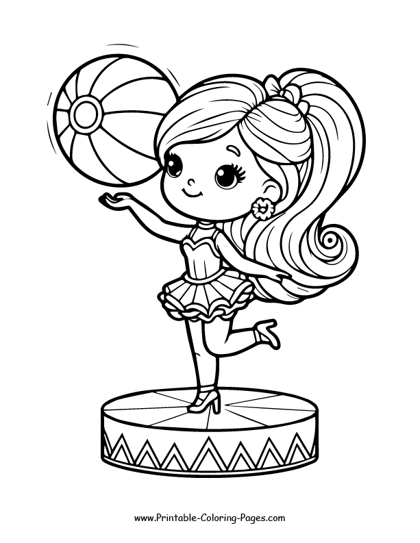 Barbie coloring pages 21