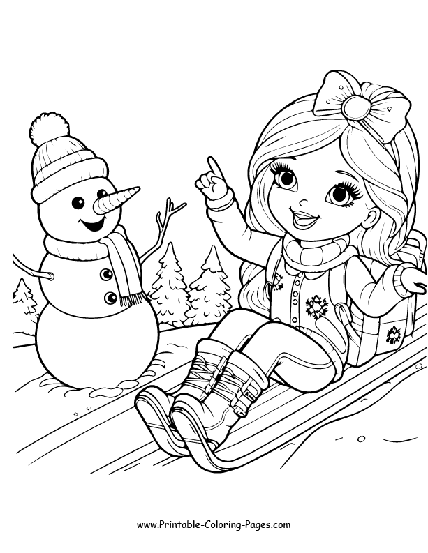 Barbie coloring pages 5