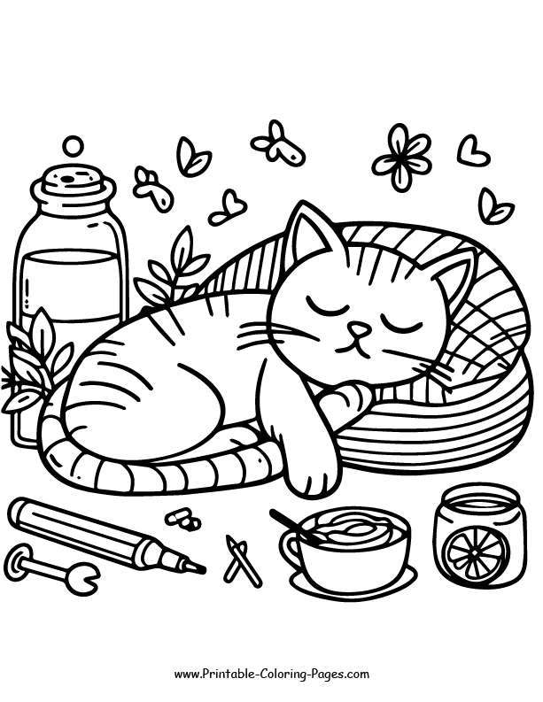 30 Downloadable CatNap Coloring Pages: Fun And Relaxation For All Ages