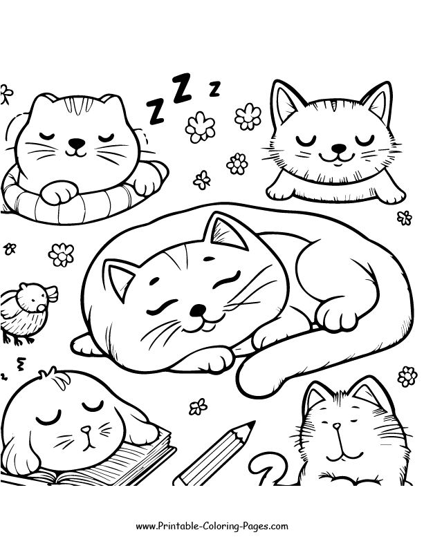 30 Downloadable CatNap Coloring Pages: Fun And Relaxation For All Ages