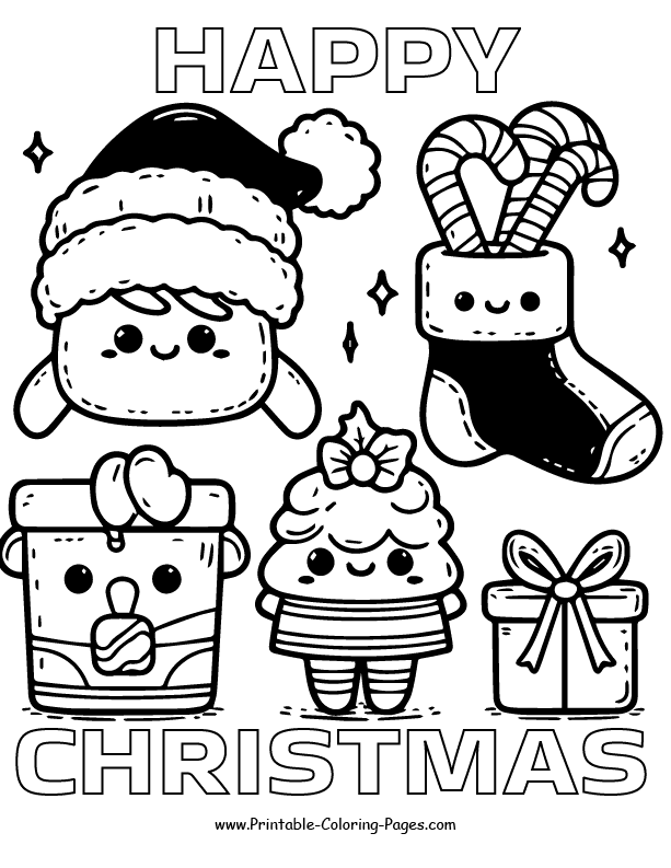 Christmas Coloring Page 11