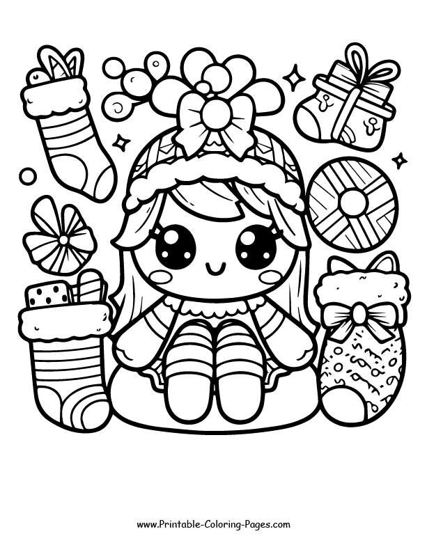 Christmas Coloring Page 15