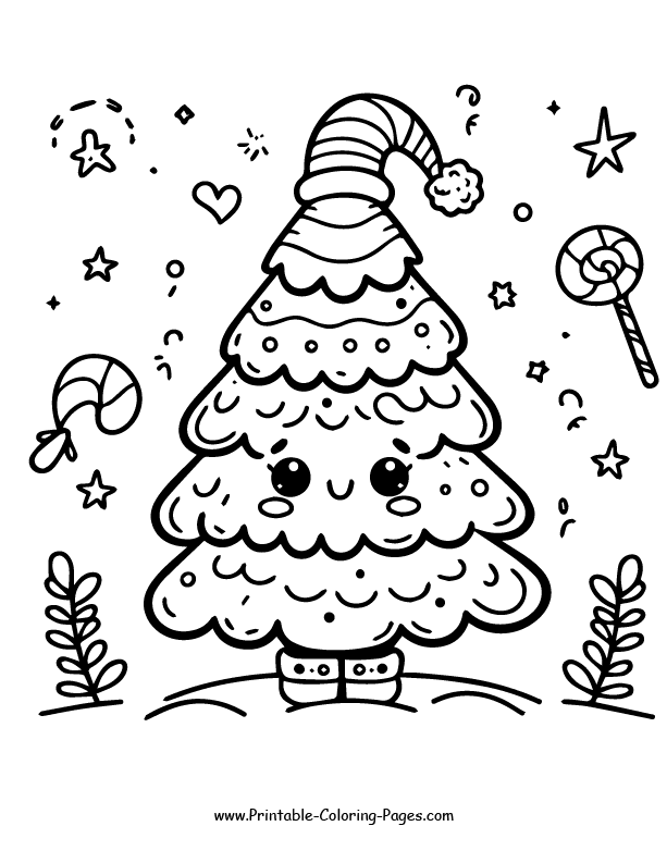 Christmas Coloring Page 17