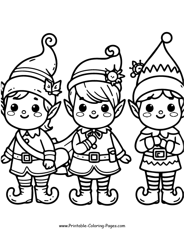 Christmas Coloring Page 18