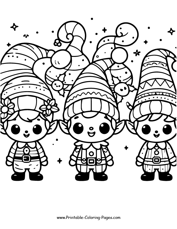 Christmas Coloring Page 19