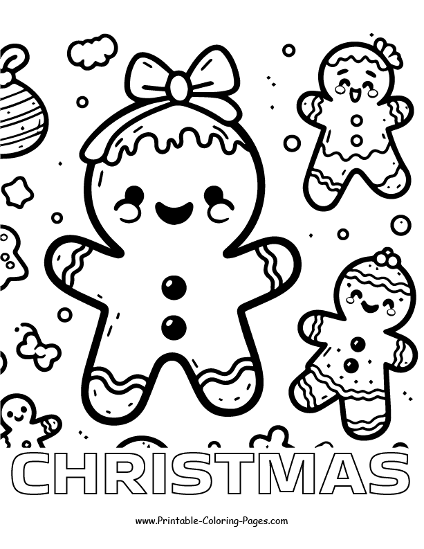 Christmas Coloring Page 2