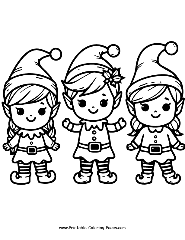 Christmas Coloring Page 20