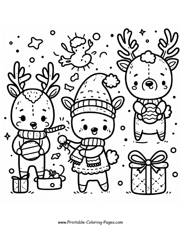 Christmas Coloring Page 23