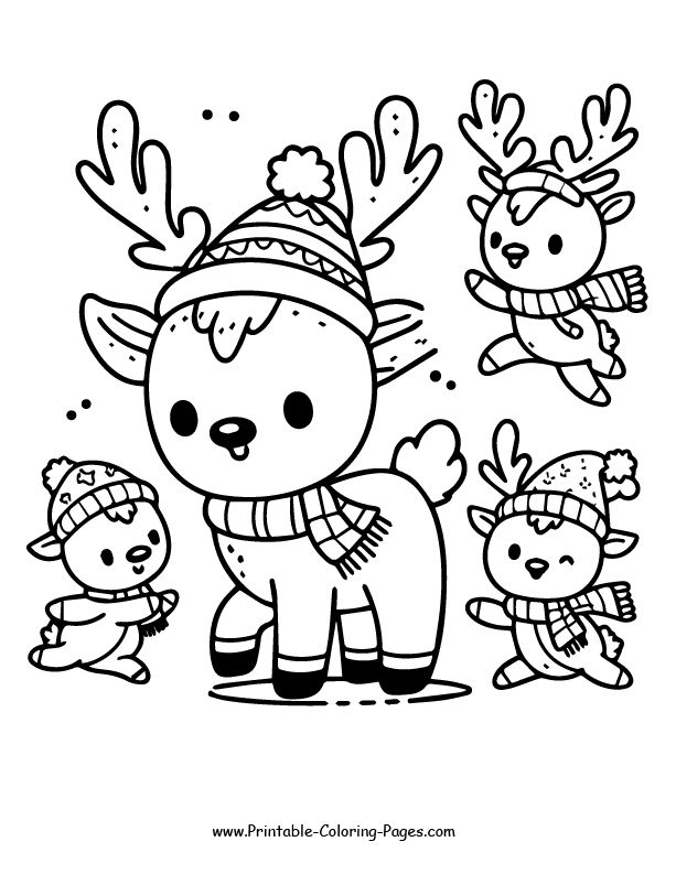 Christmas Coloring Page 24