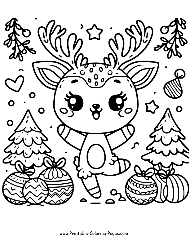 Christmas Coloring Page 26