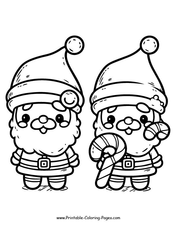 Christmas Coloring Page 28