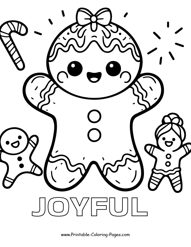 Christmas Coloring Page 3