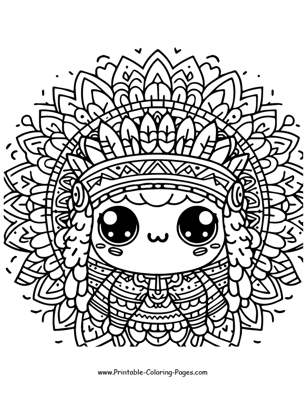 Mandala coloring pages 17