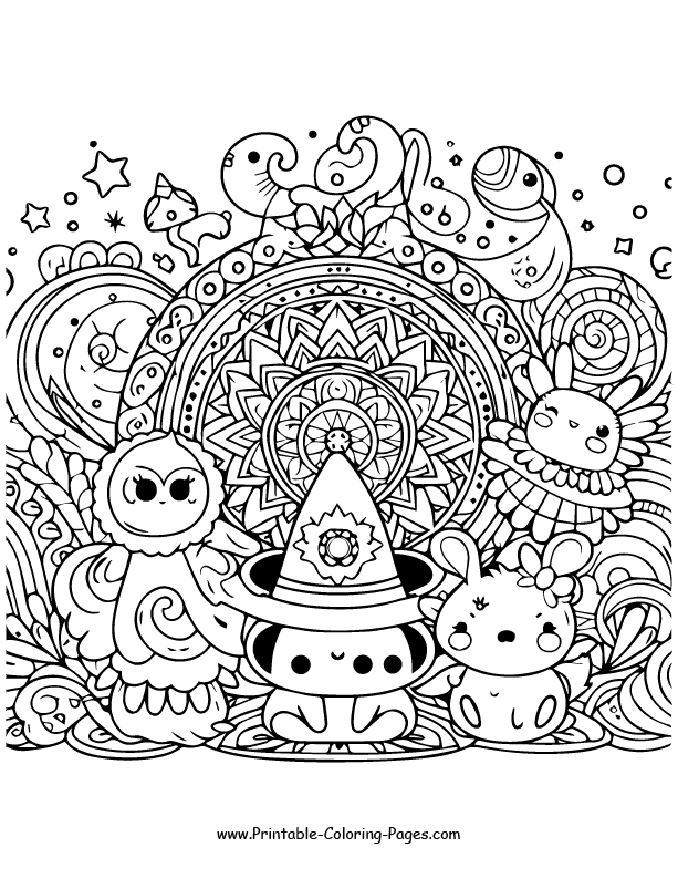 Mandala coloring pages 23