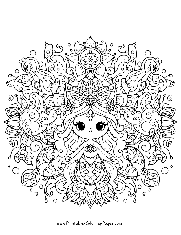 Mandala coloring pages 27