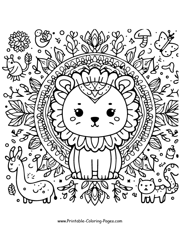 Mandala coloring pages 29