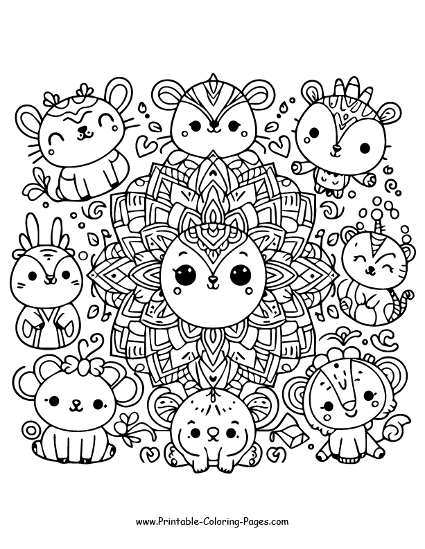 Mandala coloring pages 31