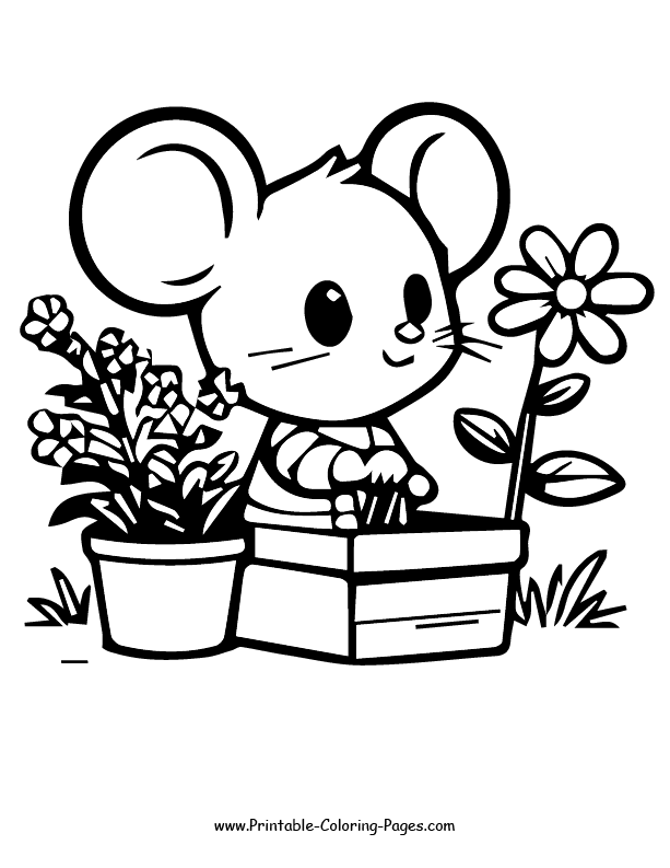 Cartoon coloring pages 28