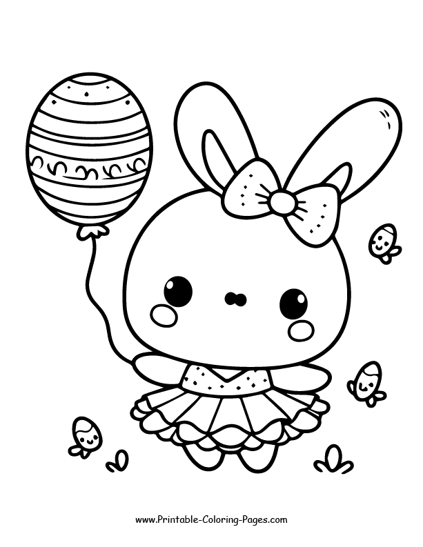 Easter coloring pages 11