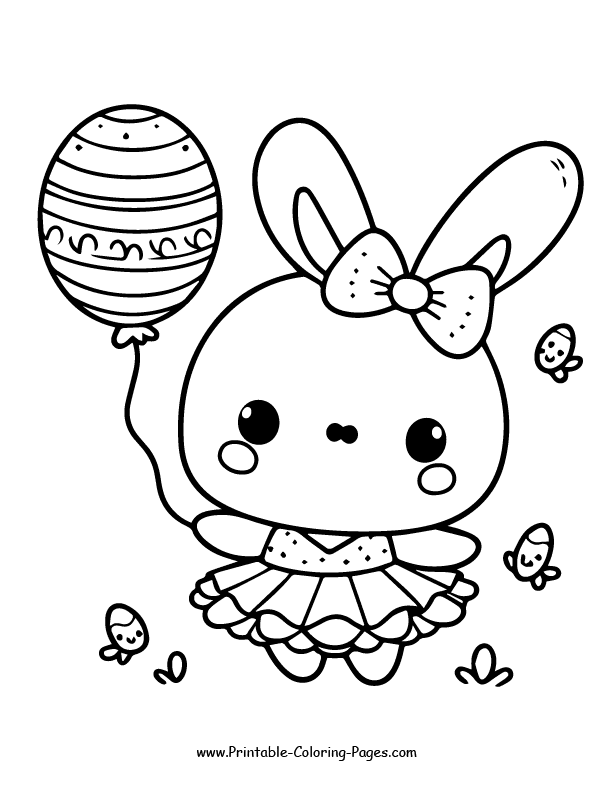 Easter coloring pages 12