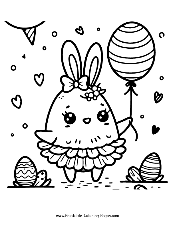 Easter coloring pages 15