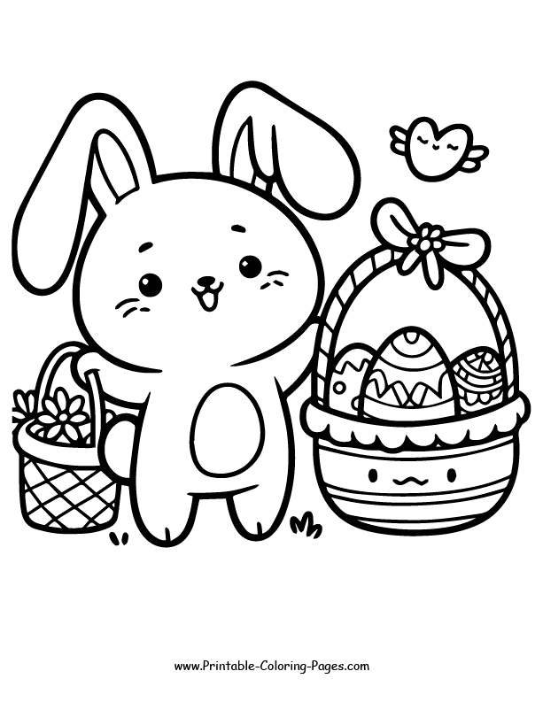 Easter coloring pages 16