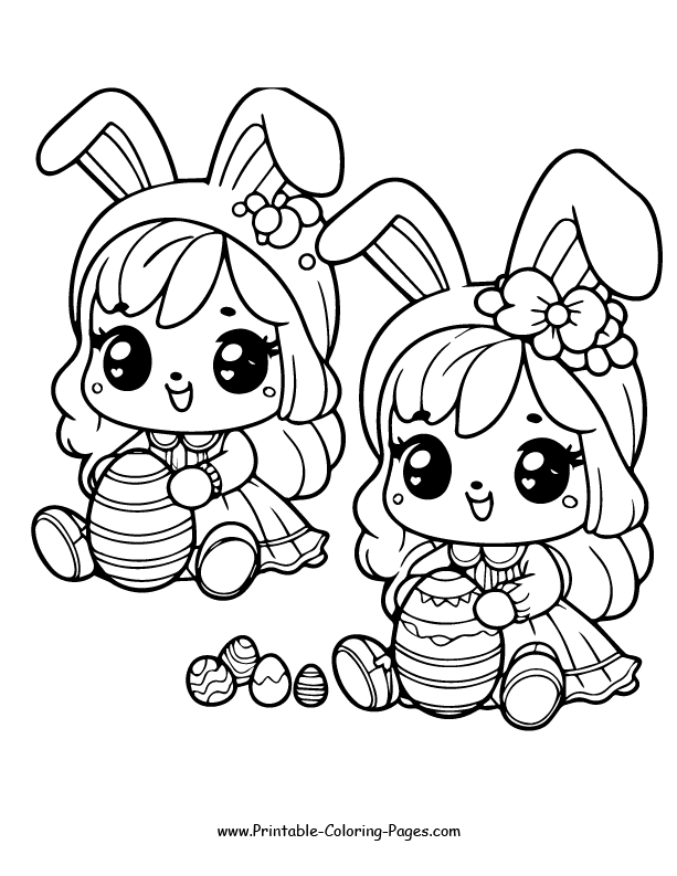 Easter coloring pages 18