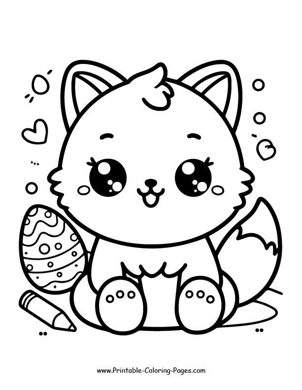 Easter coloring pages 19