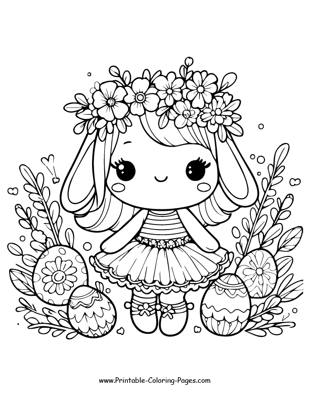 Easter coloring pages 2