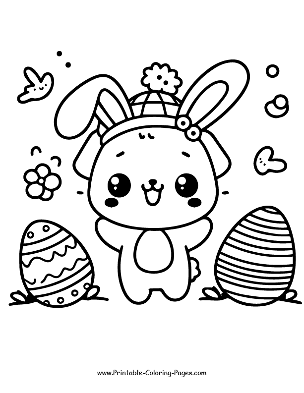 Easter coloring pages 5