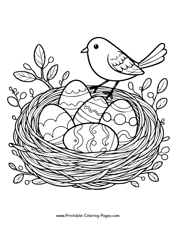 Easter coloring pages 7