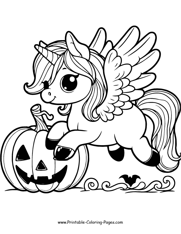 Pegasus Coloring Pages