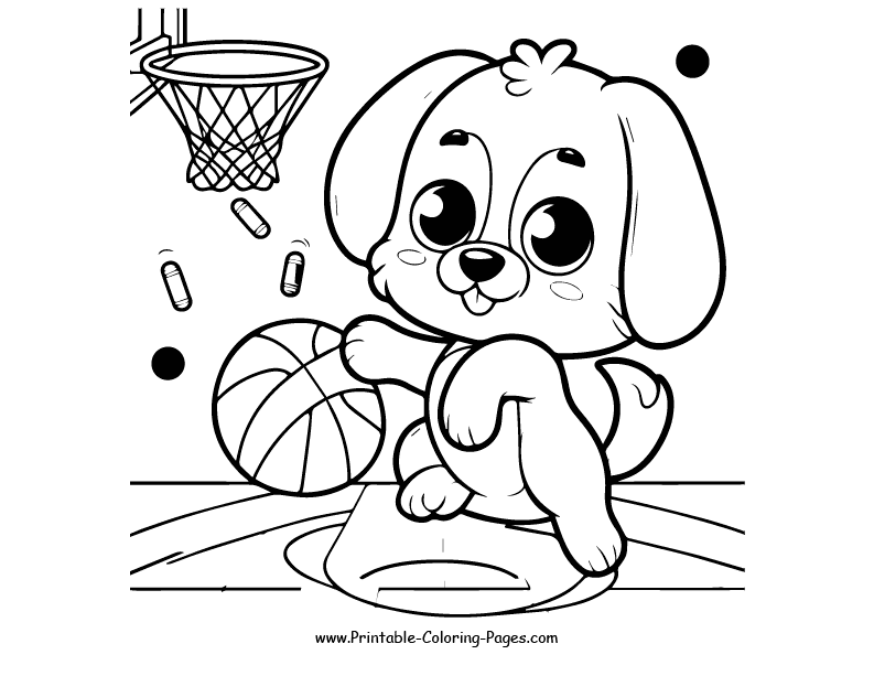 Dog www printable coloring pages.com 2