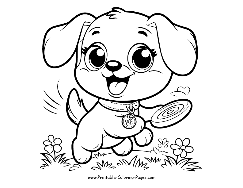 Dog www printable coloring pages.com 29