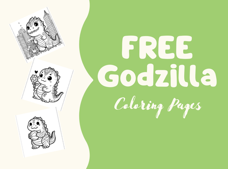 GODZILLA COLORING PAGES