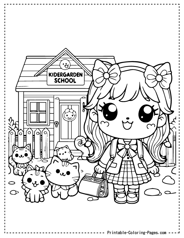 Kindergarten Coloring 11