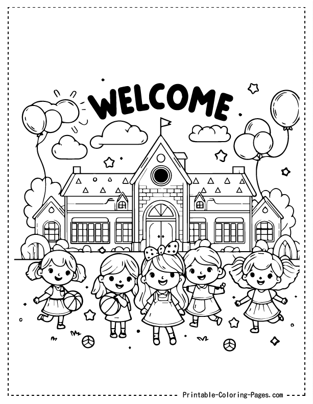 Kindergarten Coloring 12