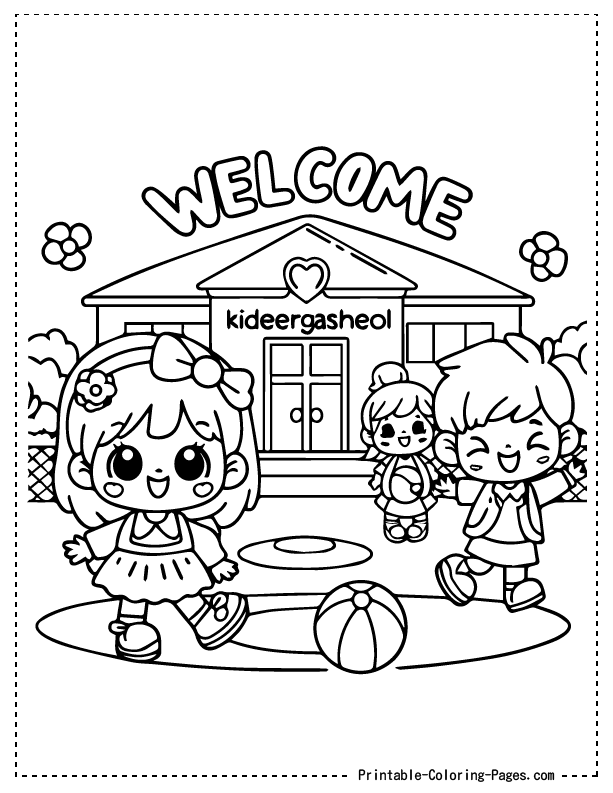 Kindergarten Coloring 16